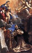 Lodovico Carracci La Vierge et l'Enfant apparaissant a saint Hyacinthe oil painting reproduction
